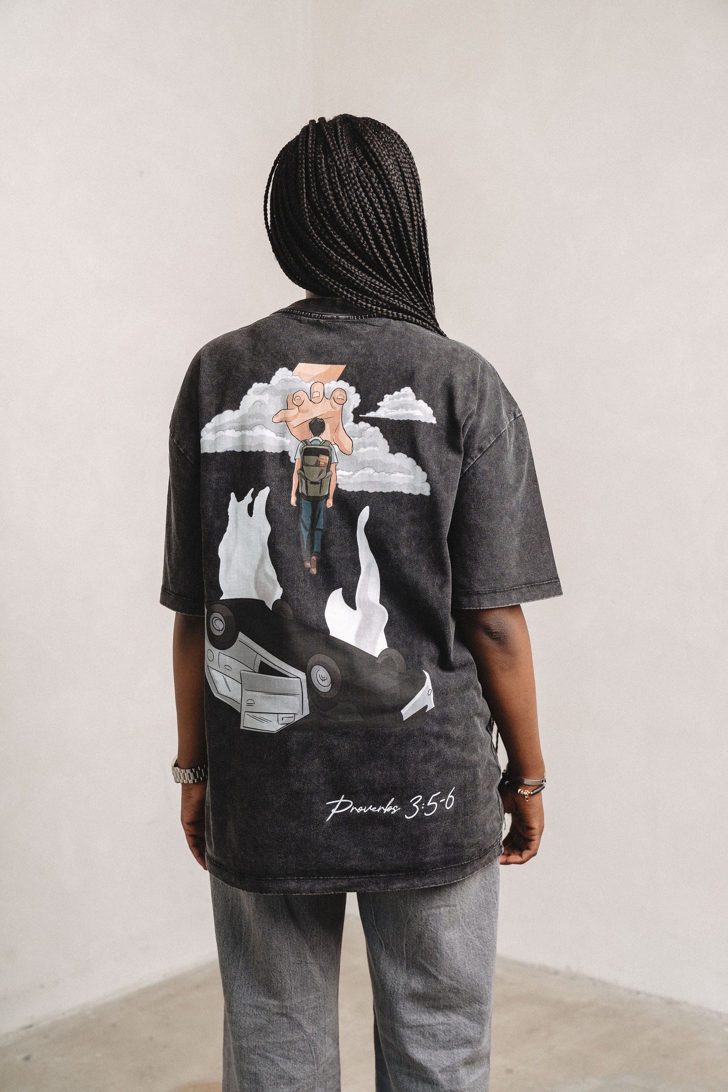 EOAJ Vintage Black T-Shirt