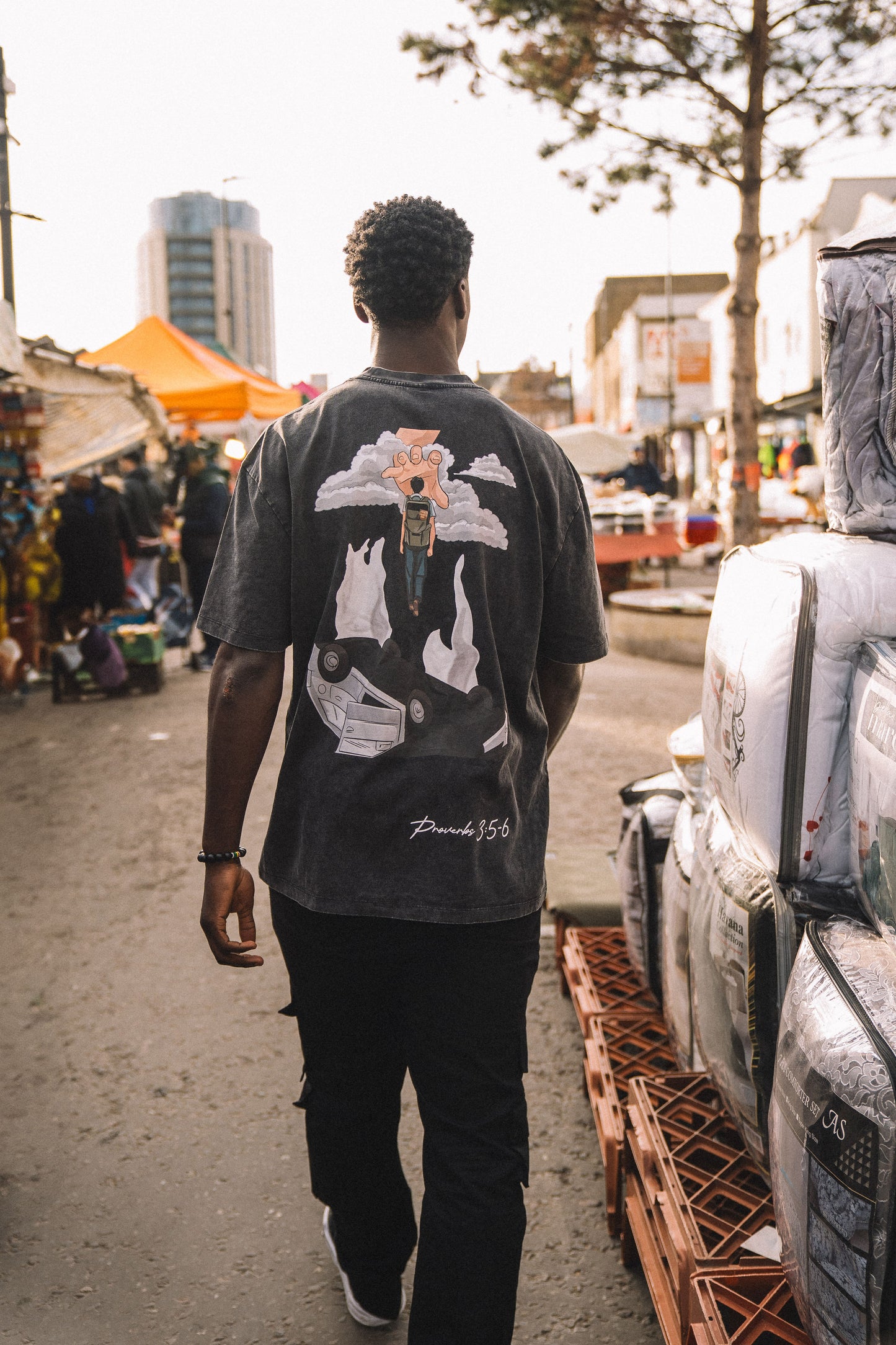 EOAJ Vintage Black T-Shirt