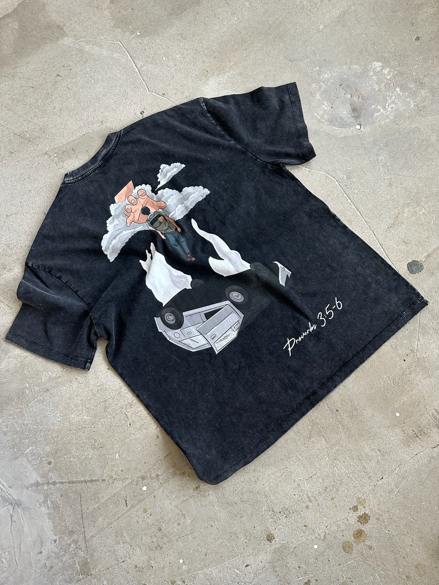 EOAJ Vintage Black T-Shirt