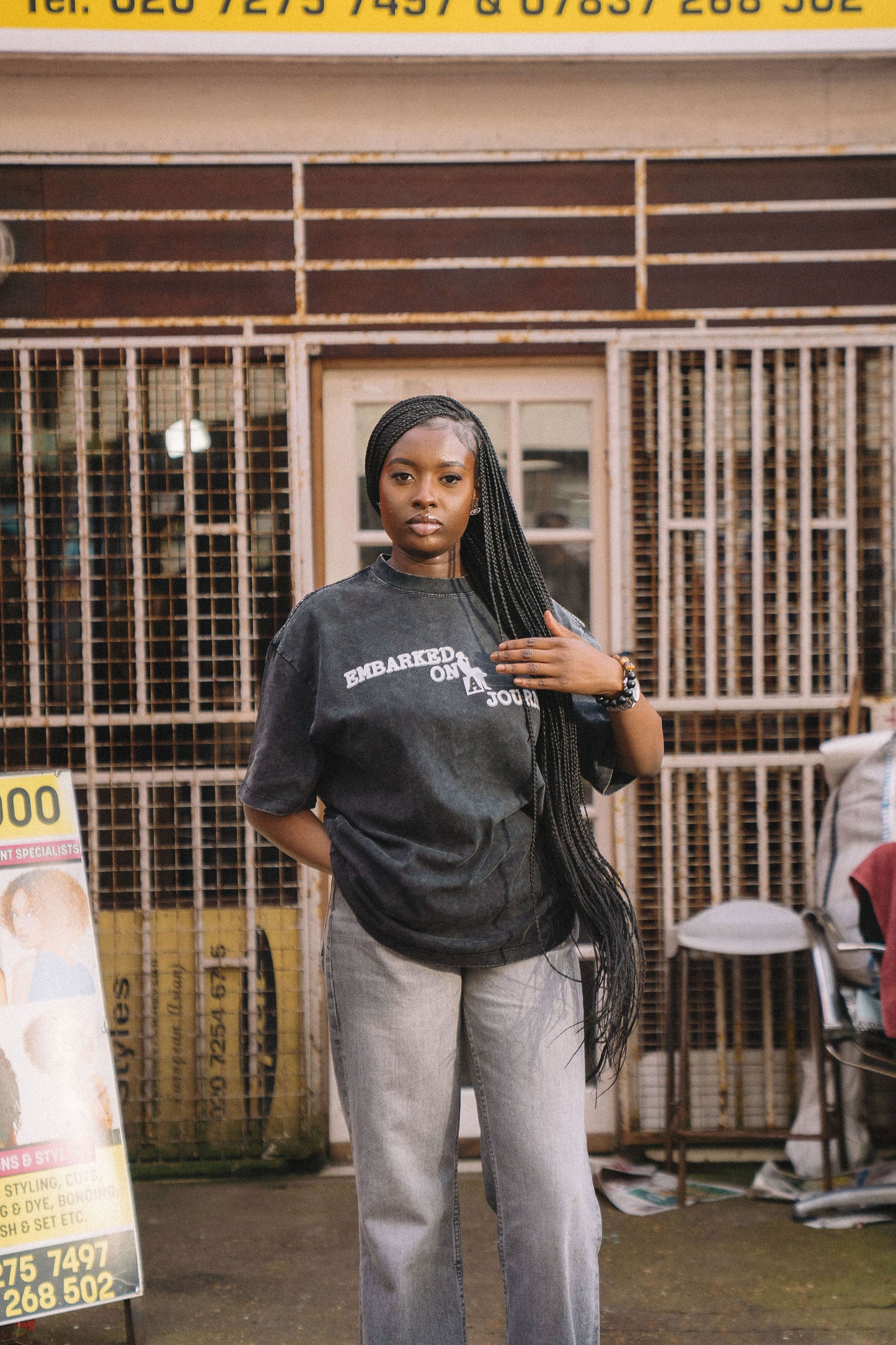 EOAJ Vintage Black T-Shirt