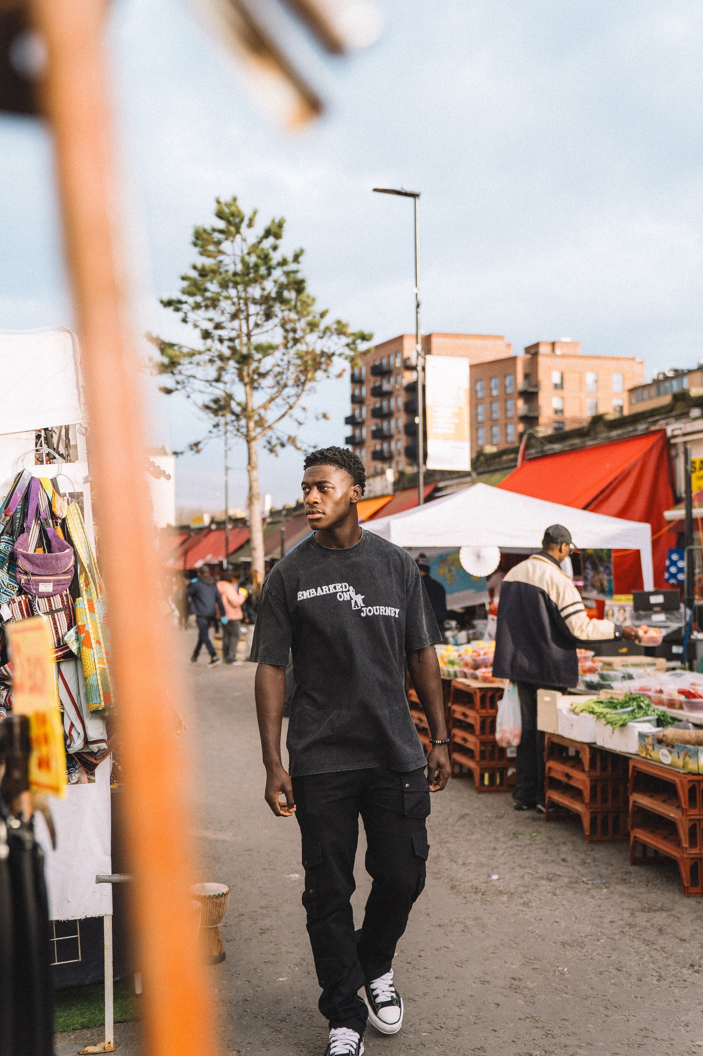 EOAJ Vintage Black T-Shirt