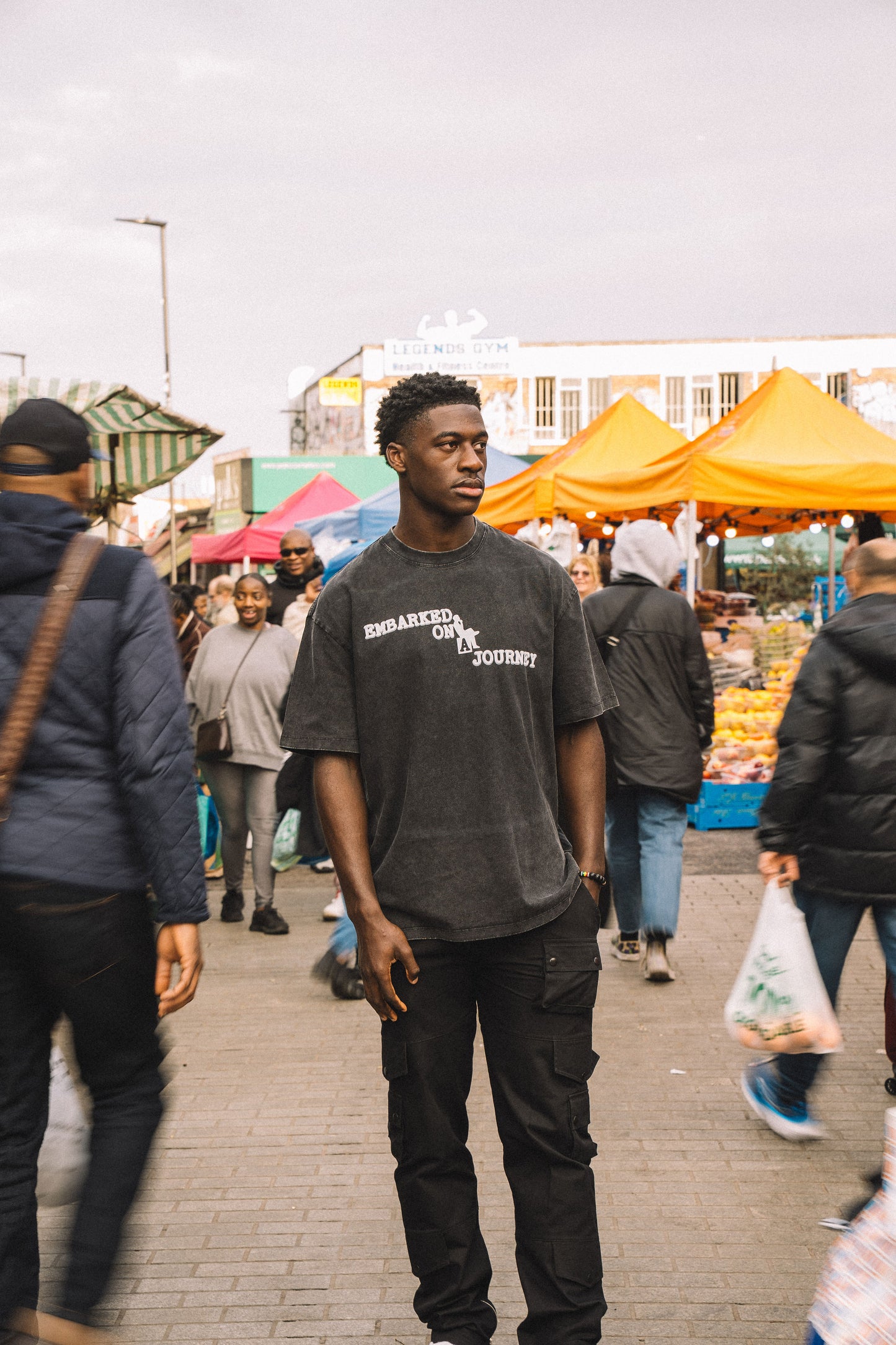 EOAJ Vintage Black T-Shirt